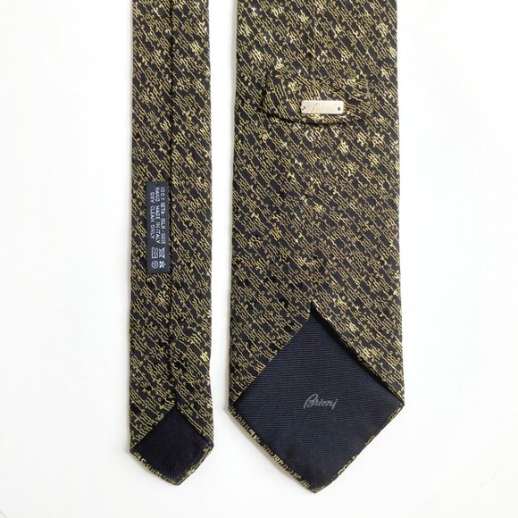 Brioni Silk Brocade Tie - Picture 8 of 9